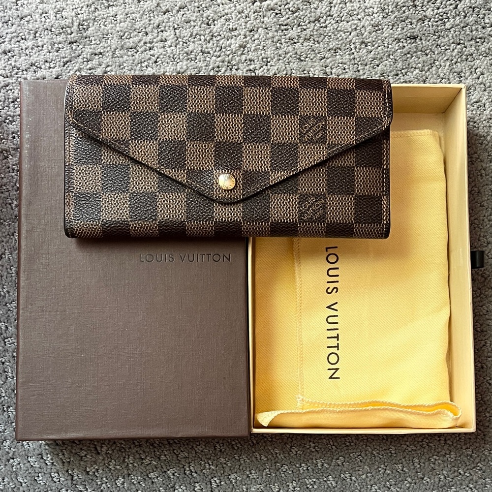 Louis Vuitton Josephine Damier Ebene Wallet